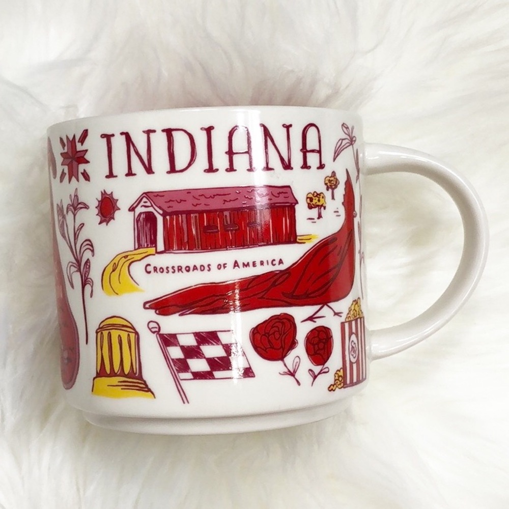 Starbucks Been There series Indiana mug